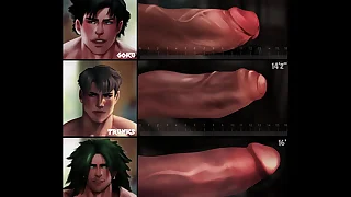 "DRAGON Social Z" Penis Chart